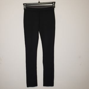 LULULEMON black skinny groove pants size 4